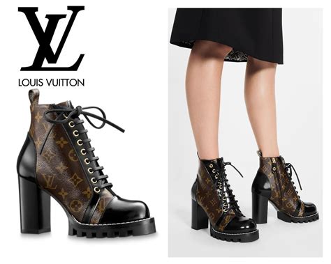 louis vuitton trail ankle boots.